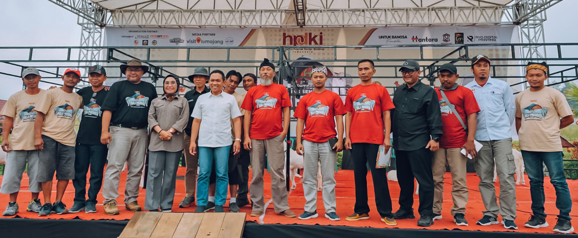 HPDKI Gelar Kontes Kambing Senduro Piala Presiden di Lumajang